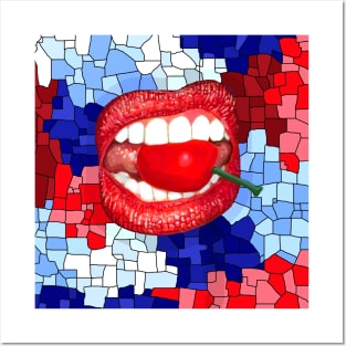 Cherry Lips Posters and Art